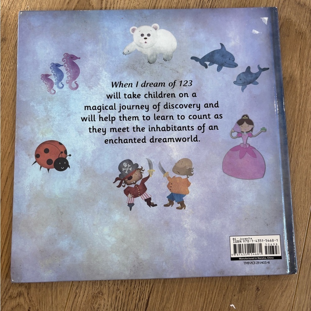 When I Dream of 123 by Oakley Graham and 
Alexia Orkrania Hardback - Picture 2 of 4